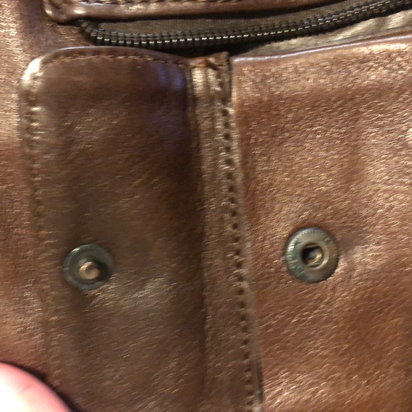 * Fabulous Soft Leather & its Beautiful Smell, EBERLE' Chocolate Messengers Bag - Picture 9 of 15